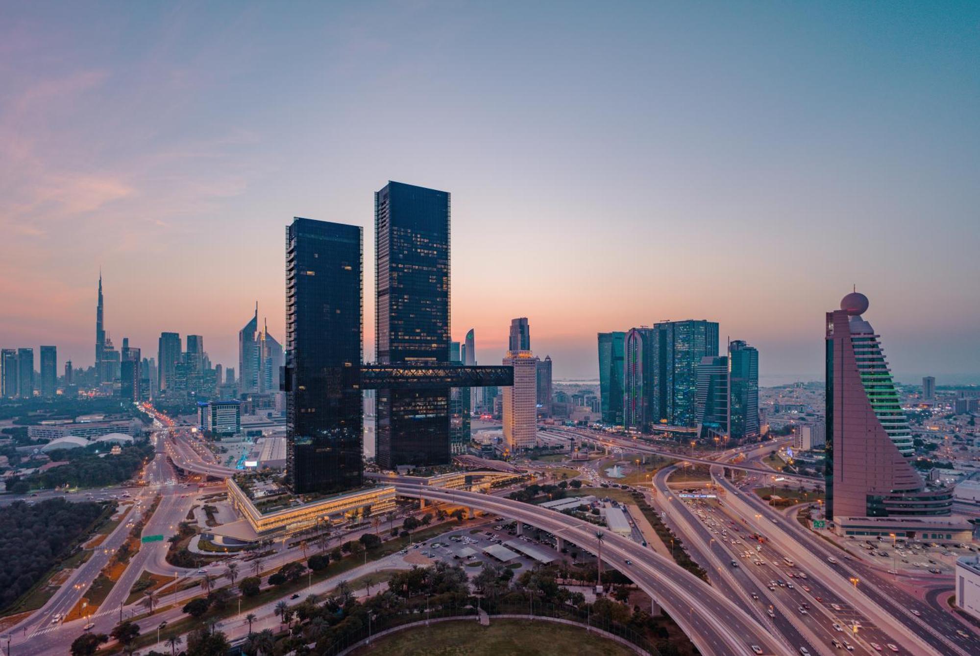 One&Only One Za'Abeel Hotel ดูไบ ภายนอก รูปภาพ View of the city